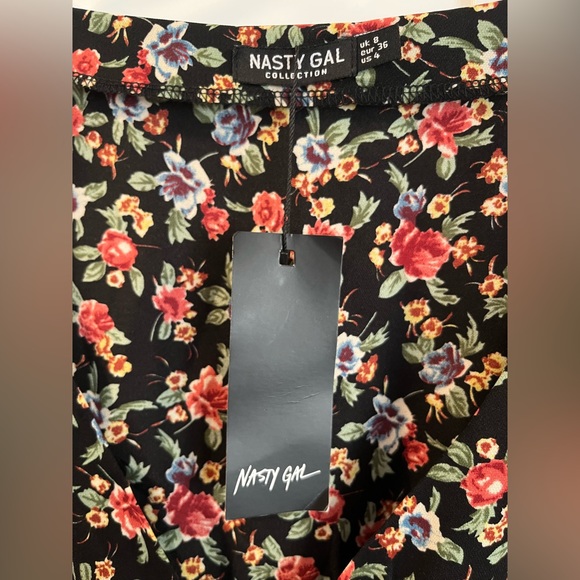 NWT - Where Is My Rose - Nasty Gal - Midi Dress - US Size 4 - Picture 6 of 9